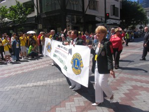 Lions parade Seattle